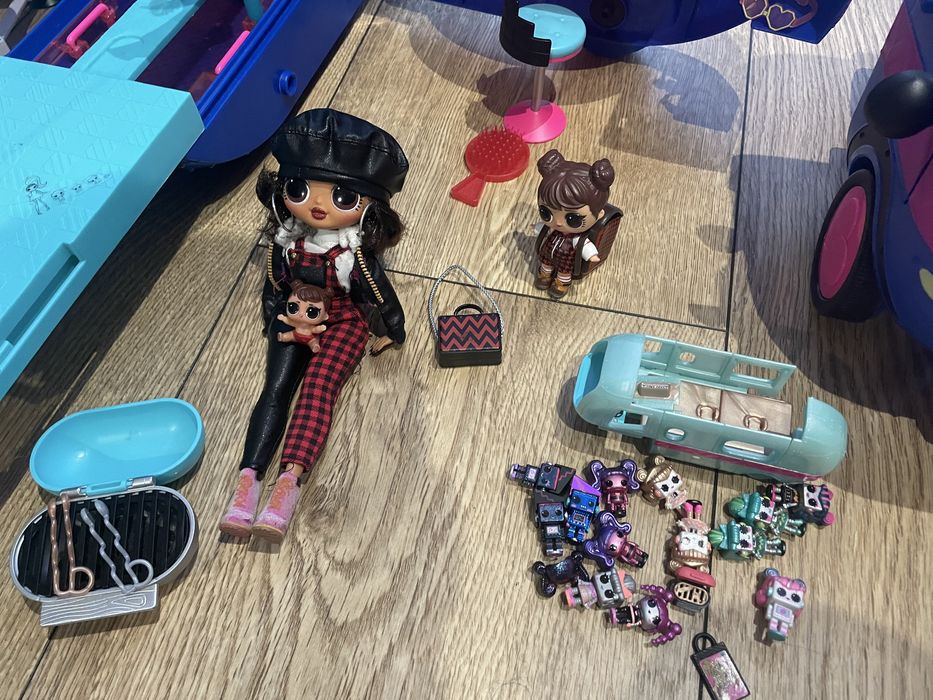 MGA L.O.L. Surprise Glamper Karawana OMG 4w1 elektrycznie niebieska