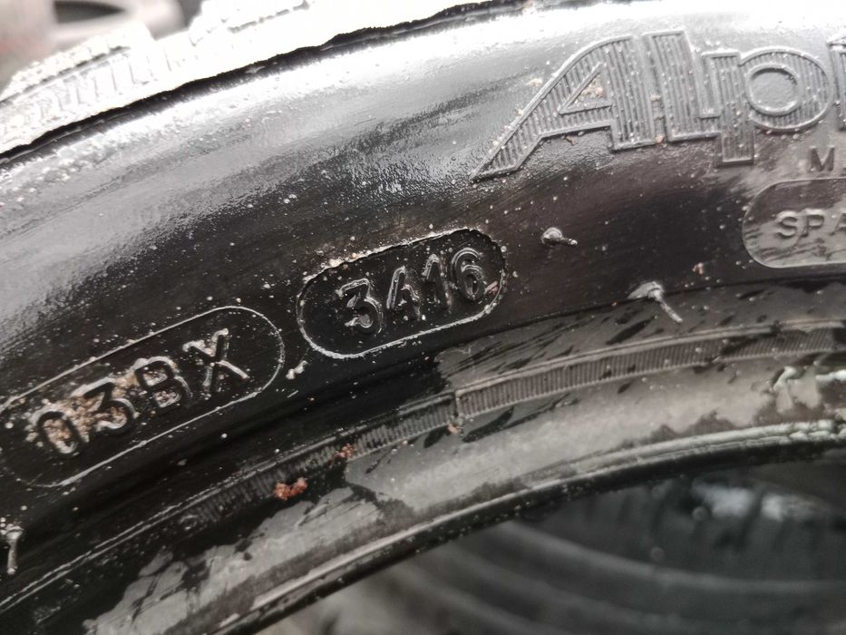 Opona używana 205/50R17 Michelin Alpin 5 1szt.
