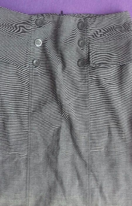 DOROTHY PERKINS szara spódnica za kolano r.38/10