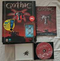 PC Big box GOTHIC 1 pierwsza edycja z amuletem i kartami unikat