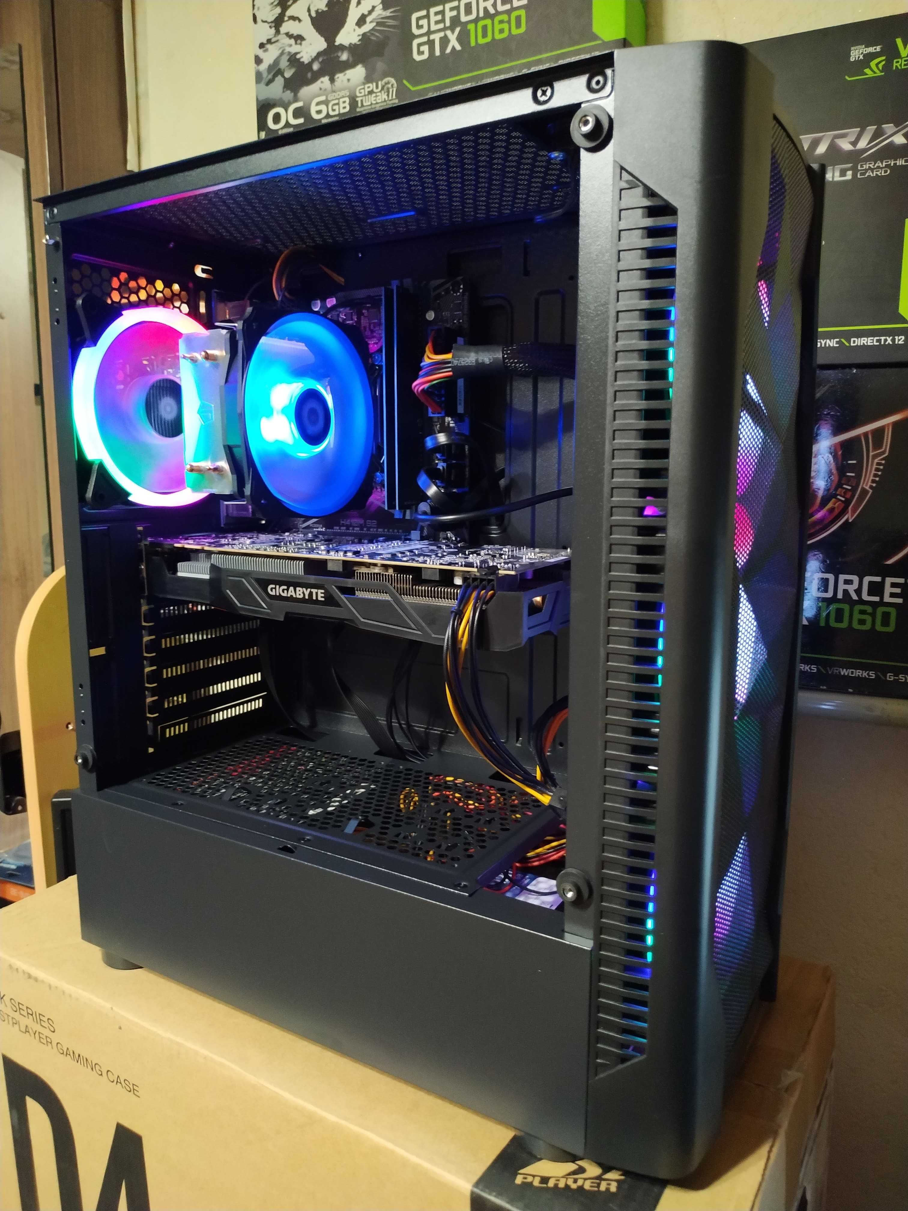 Ігровий комп'ютер Intel I7 4.0 GHZ, GTX 1070 8GB, 16GB RAM, SSD+HDD