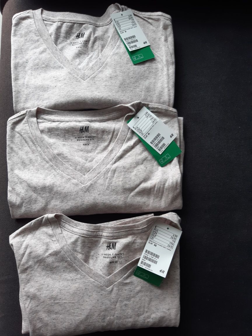 T-shirt podkoszulek HM H&M nowy z metką XS