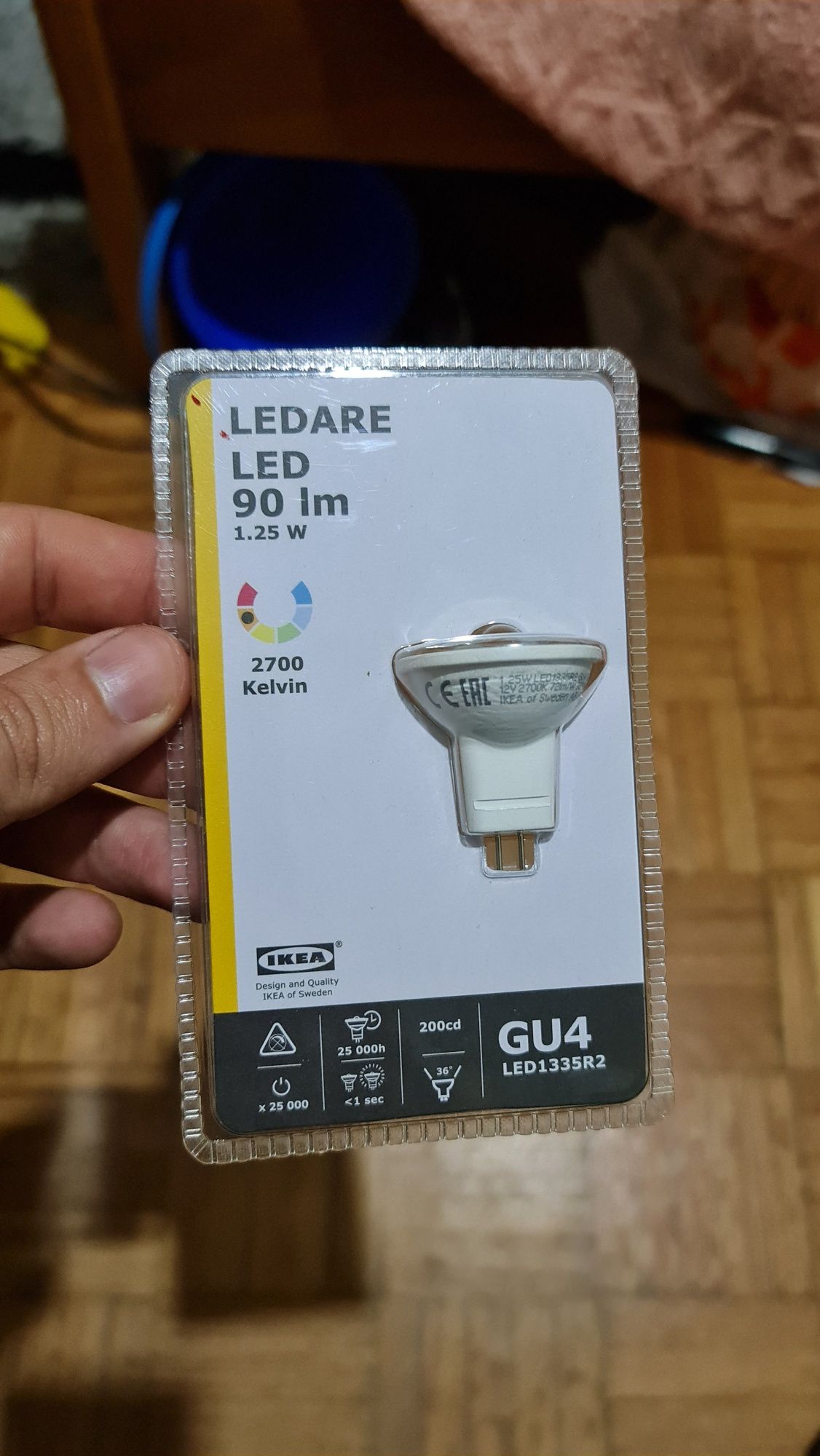 Lâmpada Led IKEA