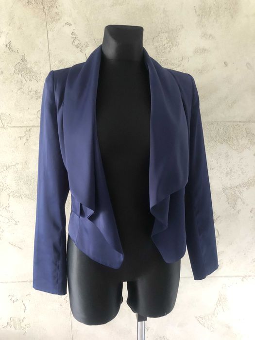 Reserved marynarka żakiet granatowy 36 S