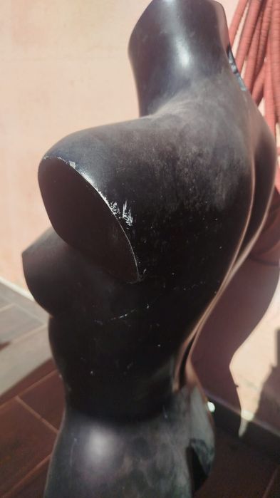 Manequim mulher meio corpo