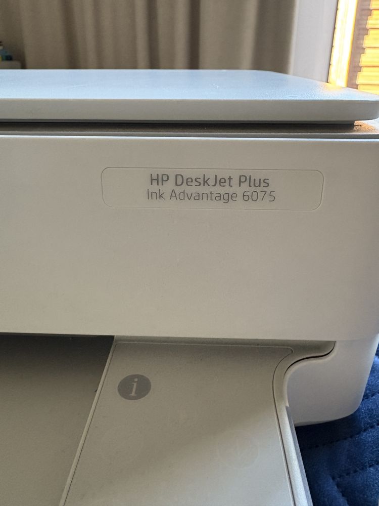 Drukarka, urządzenie wielofunkcyjne HP DeskJet Plus 6075 Ink Advantage