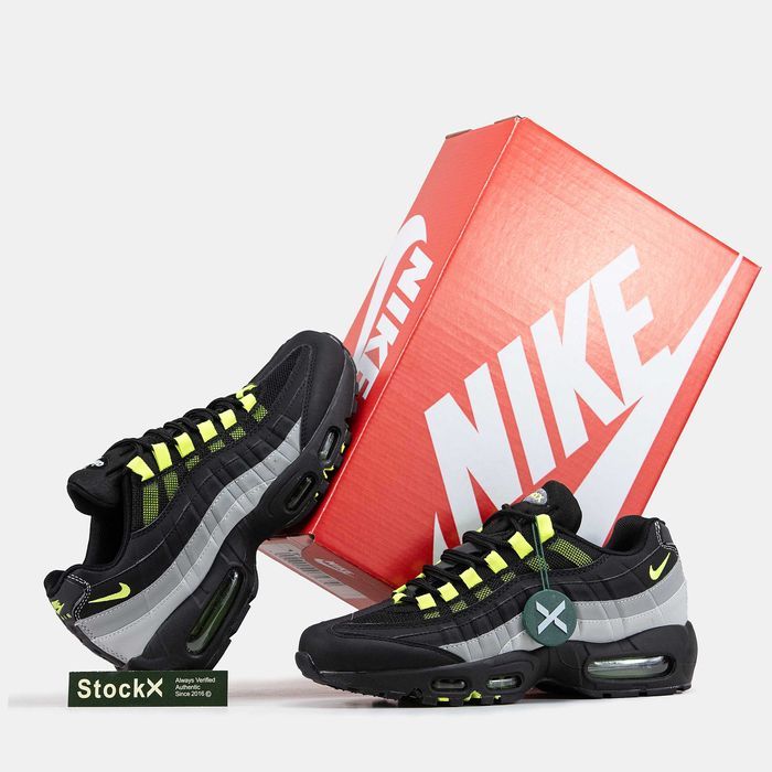 Кросівки Nike Air Max 95 Black-Green premium