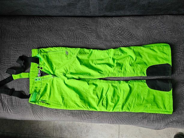 Spodnie narciarskie 4F zielone rozmiar 152