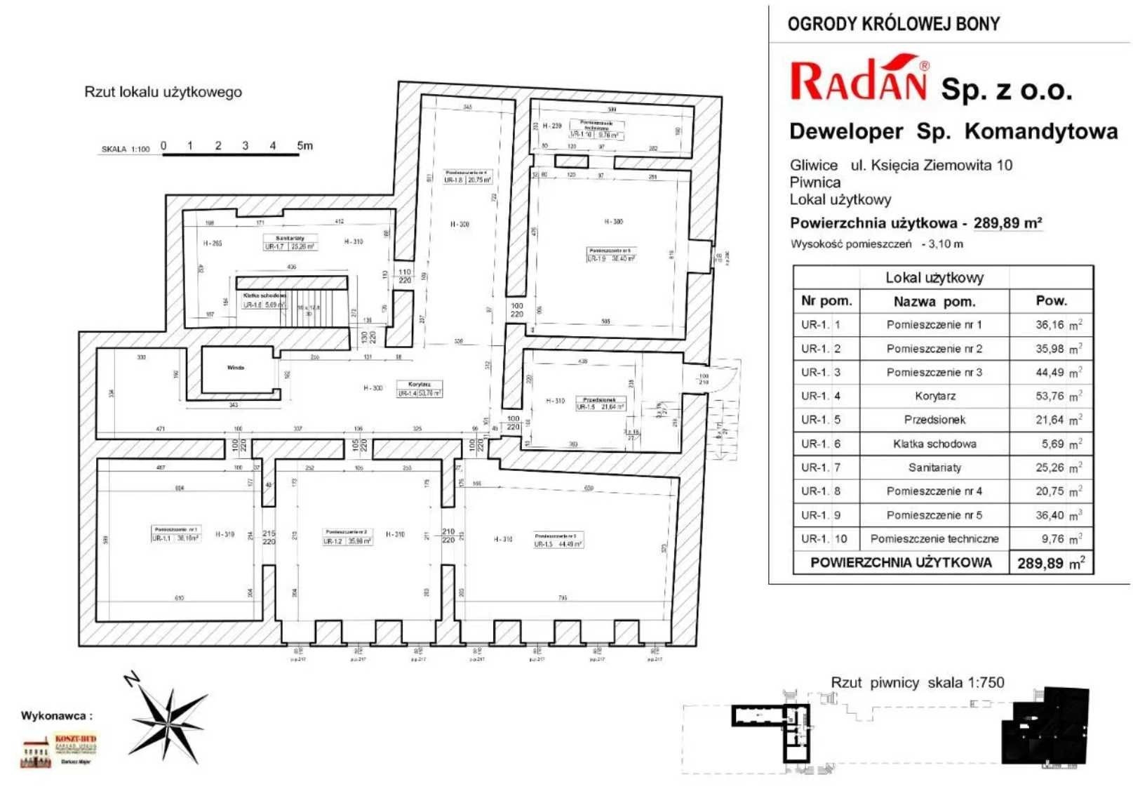 Lokal usługowy, zabytkowy loft na spa, siłownię, restaurację 289 m2