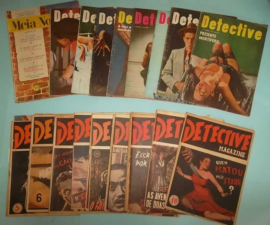 DETECTIVE MAGAZINE - 1945 - Lote 25 Revistas