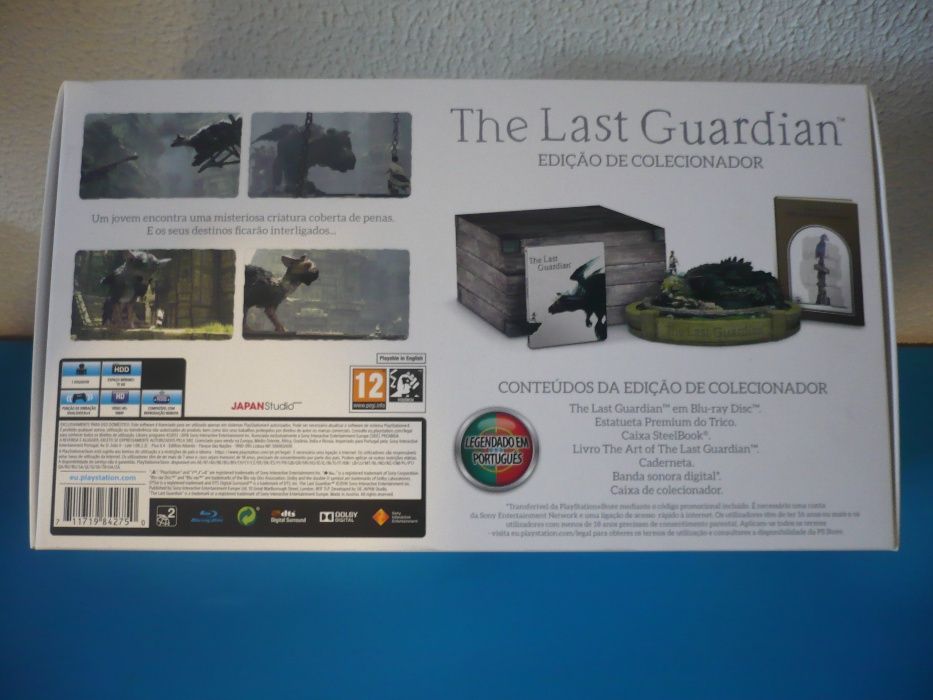 The last guardian PS4 Edição especial BOX ( NOVO )