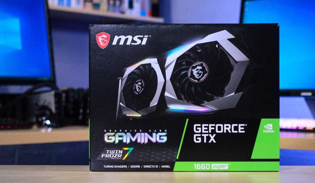 MSI GEFORCE GTX 1660 Super Gaming (Гарантия 1.5 года)