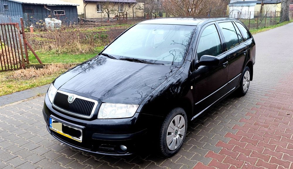 Skoda Fabia 1.9 TDI 101 KM 2005r ładna bez korozji garażowany