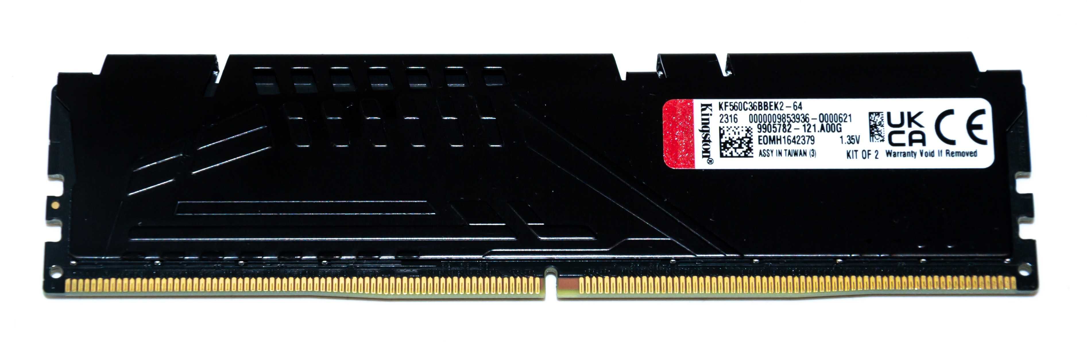 RAM Kingston Fury Beast 32GB DDR5 6000MHz CL36 1.35V