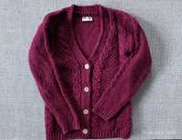 Kardigan sweter 134/140 guziki