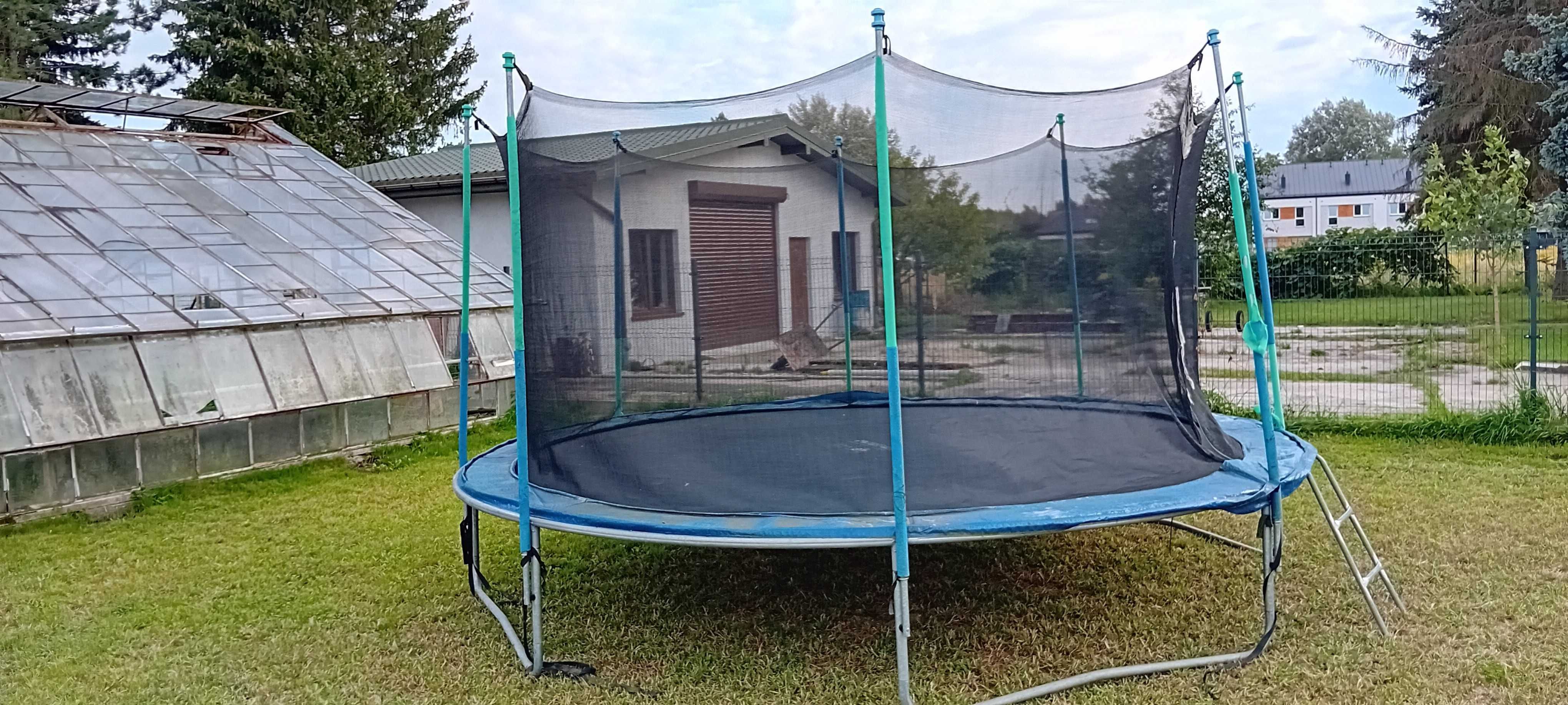 Trampolina do skakania - DUŻA 425cm