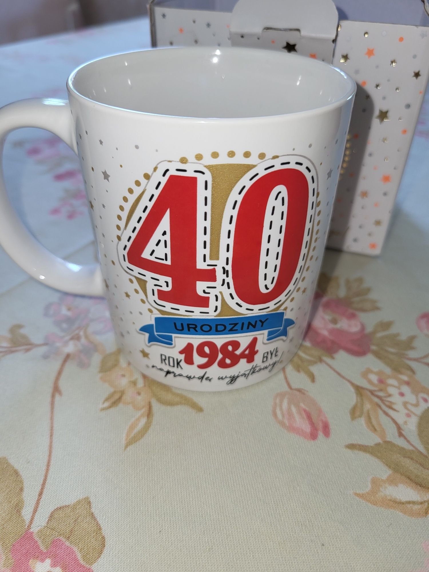 Kubek 40 urodziny