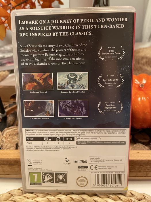 Sea of Stars Nintendo Switch