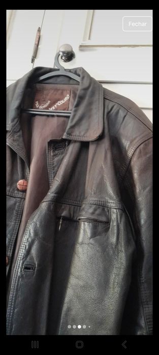 Casaco vintage 100% pele