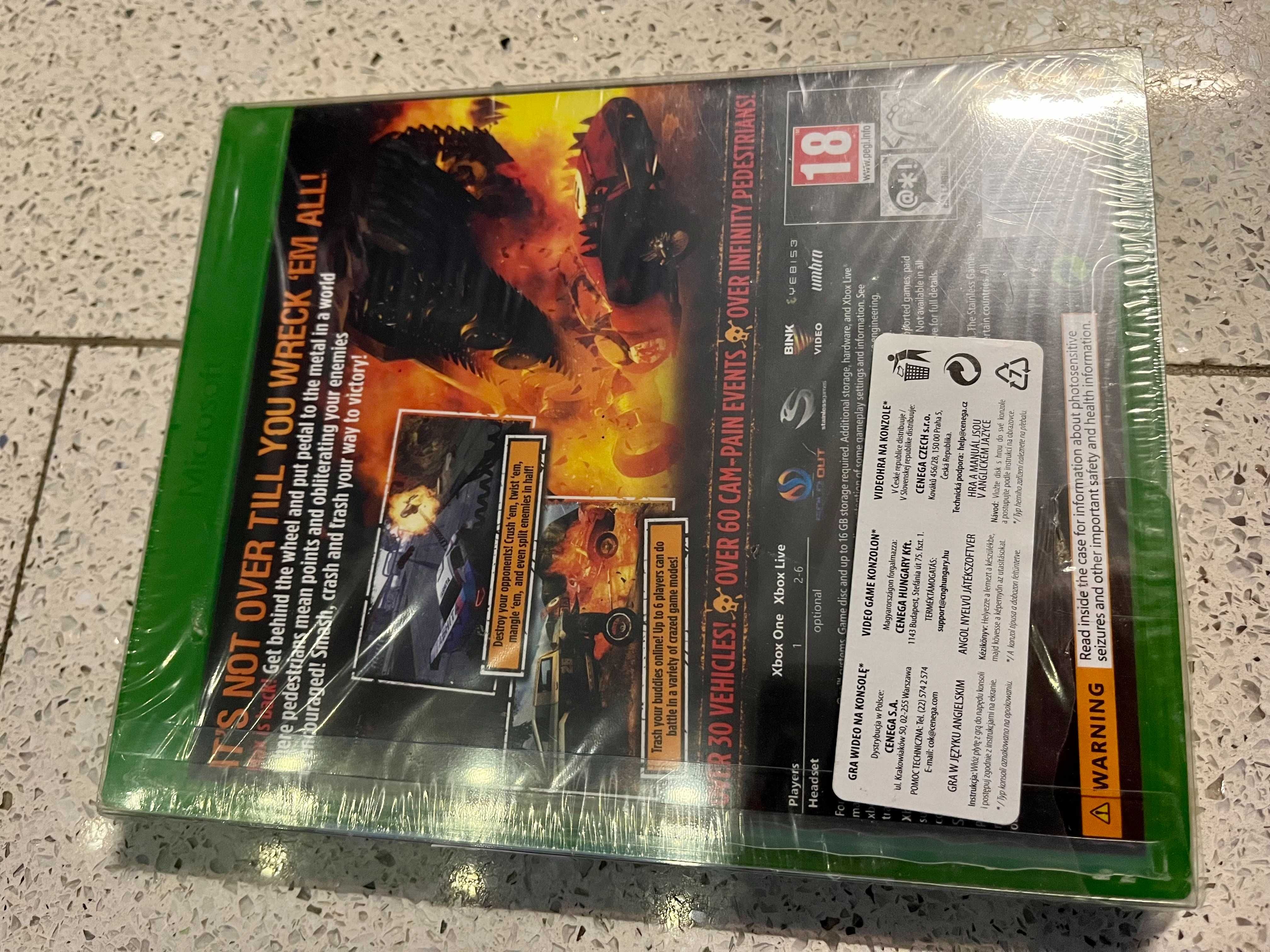 Carmageddon  (edycja limitowana - hologramowa okładka) (PS4)