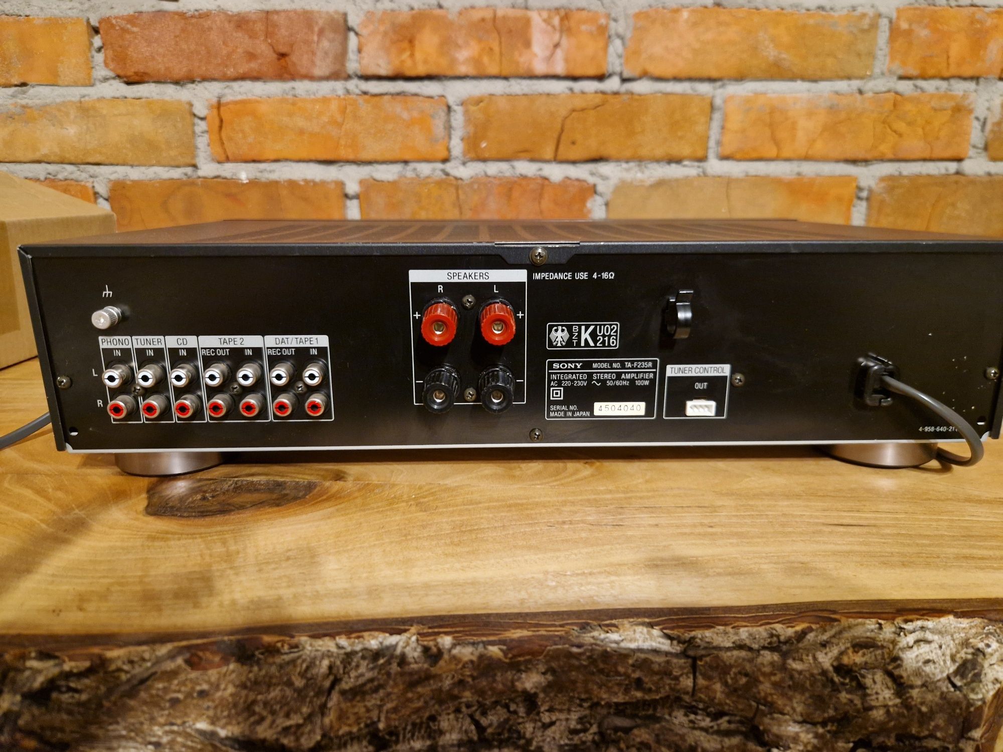 Wzmacniacz sony ta-f235r japan