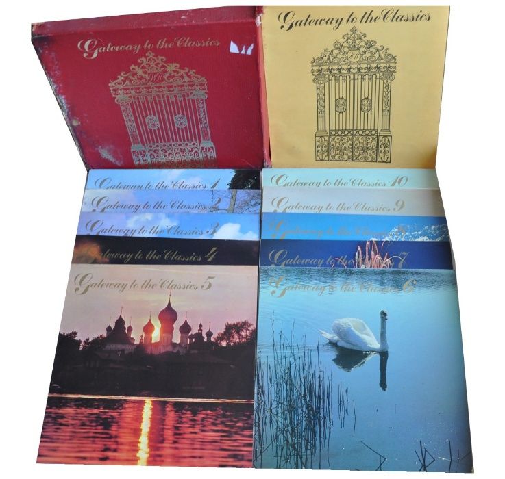 Various GETEWAY To the CLASSICS Box 10 LP UK Bach Mozart Mendelssohn