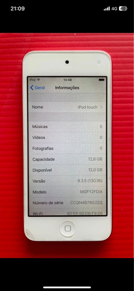 iPod touch (5.ª geração)