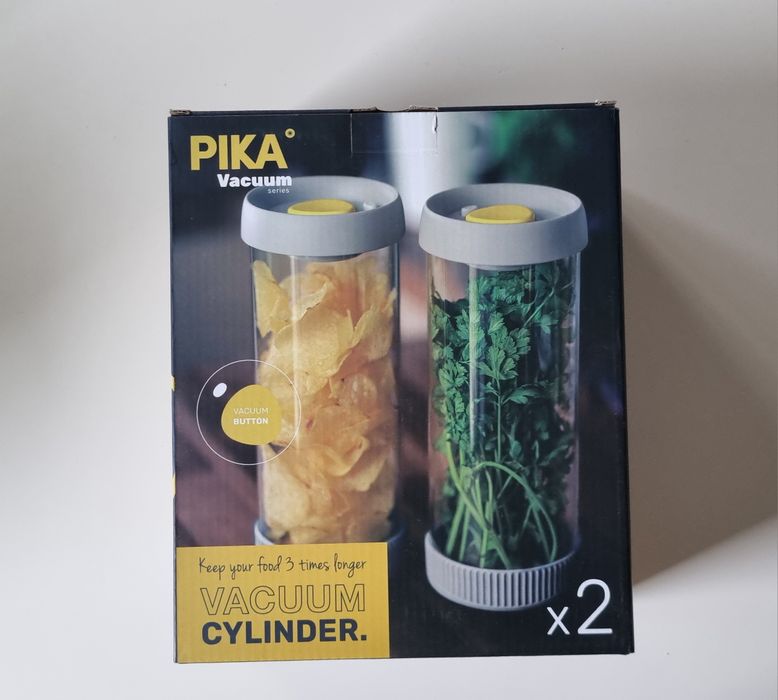 Szklane pojemniki próżniowe - PIKA