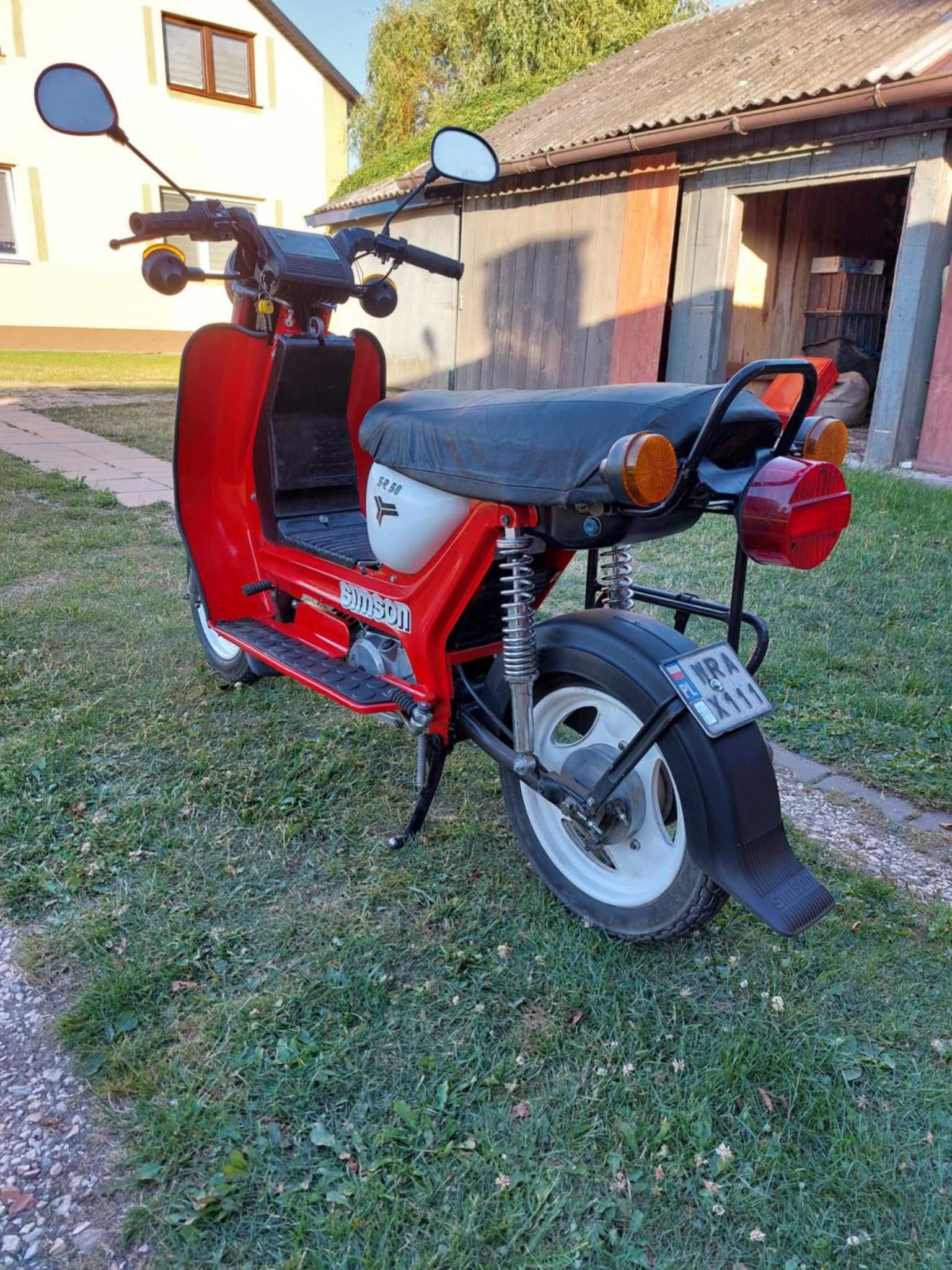 Simson SR50 po całkowitej odbudowie