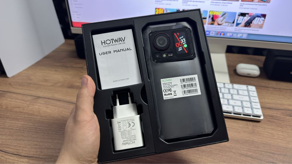 Hotwav Cyber 15 захищений смартфон 12gb 256gb nfc 6280mah 120гц