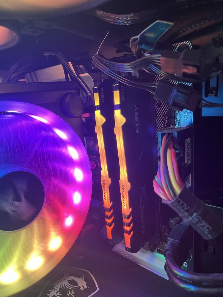 Ігровий компʼютер (Intel i7 10700k + RTX 3070 asus strix)