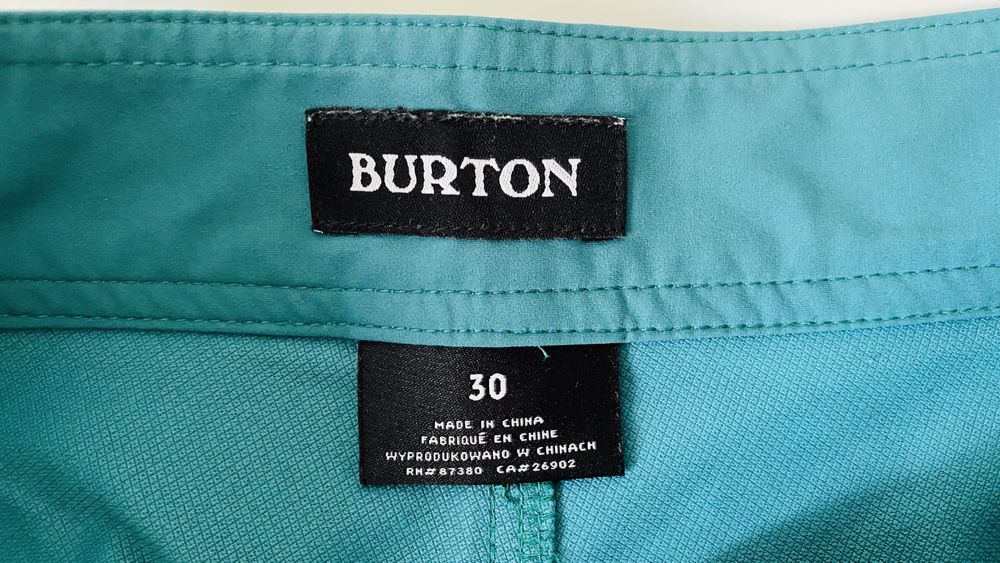 Burton Mens Moxie Short, Antique Green, 30 Шорти