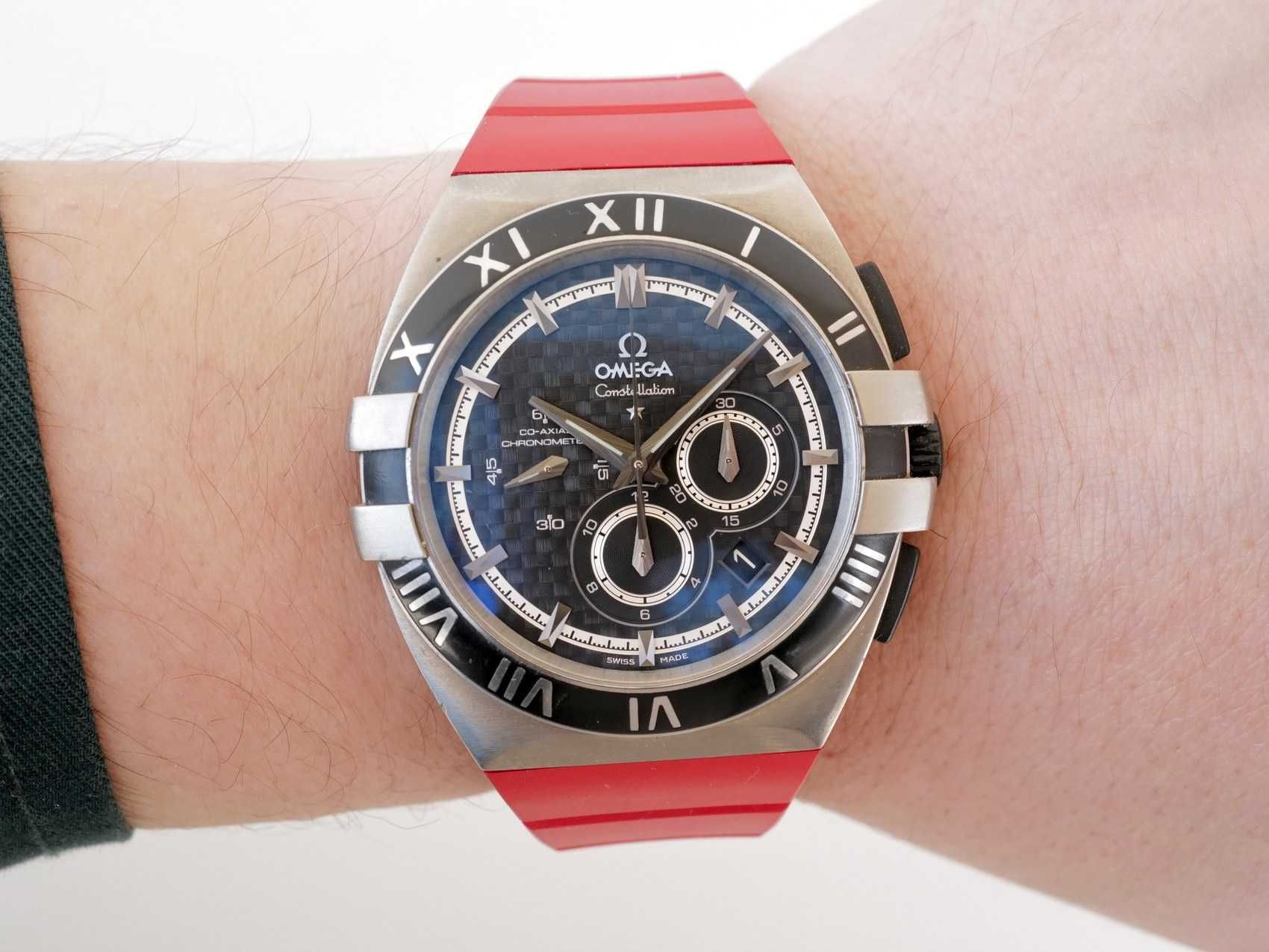 Omega Constellation Double Eagle Co-Axial Titanium Chronograph 41mm