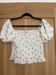 Bluzka M H&M bufki jak Len