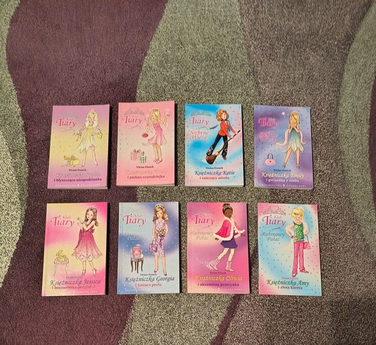 Pakiet książek dla dziewczynki "Klub Tiary"