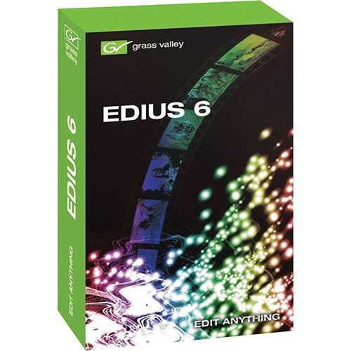 Software de edição de video Grass Valley EDIUS 6