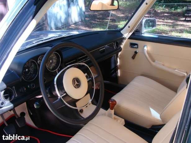 AUTO DO ŚLUBU-Zabytkowy Mercedes W115 z poł lat 70-tych