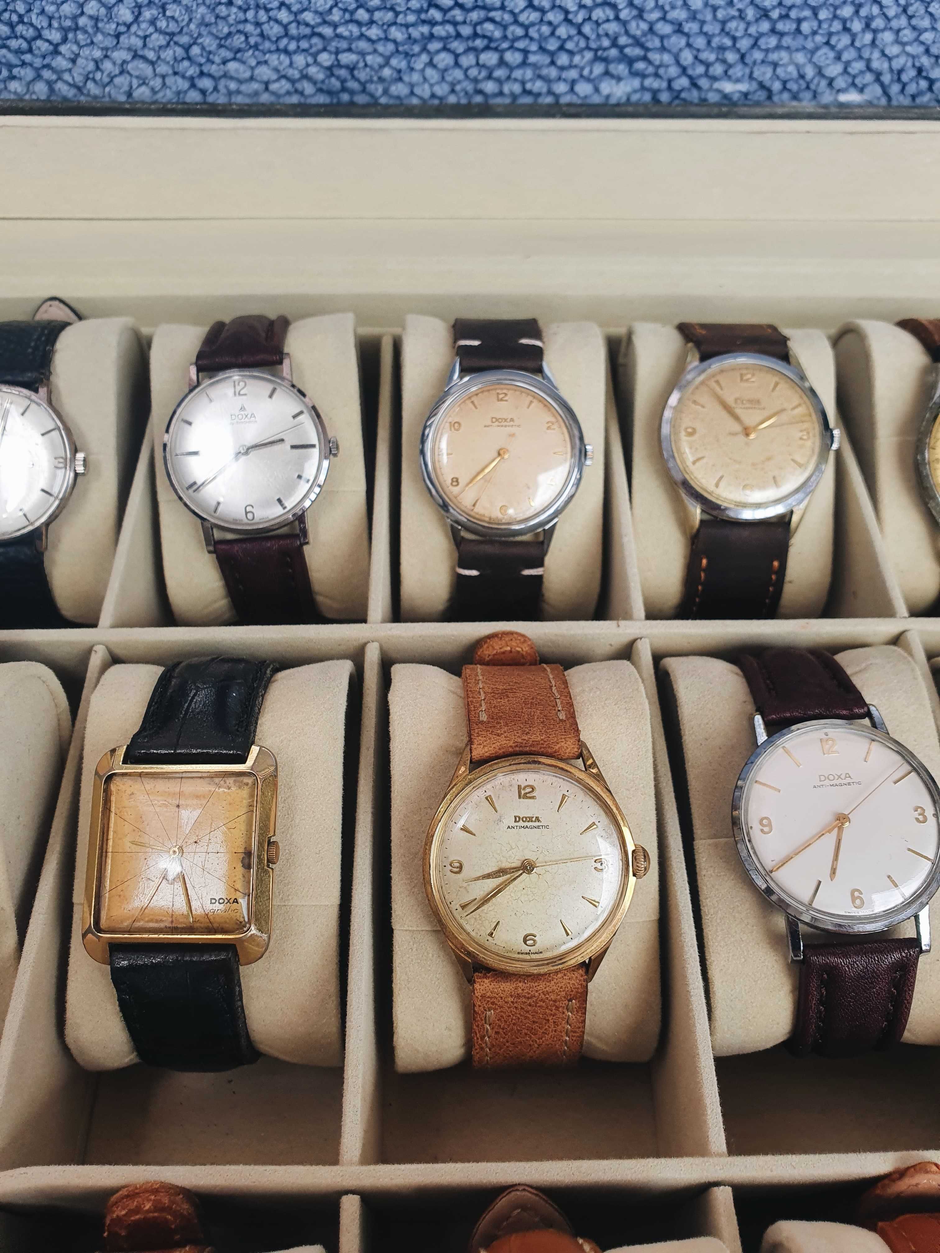Coleção Relógios Doxa Vintage Corda Manual | Anos 50, 60 e 70
