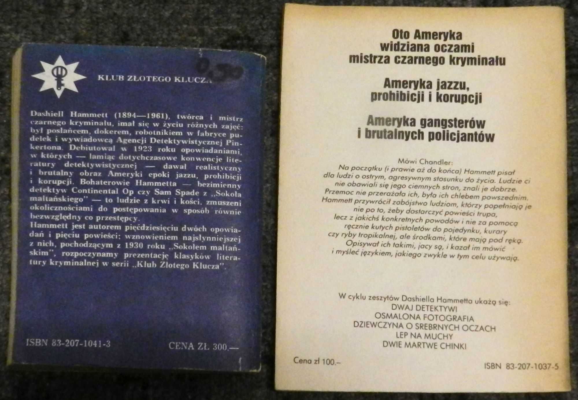 Hammett Dashiell - Sokół maltański, Złota podkowa