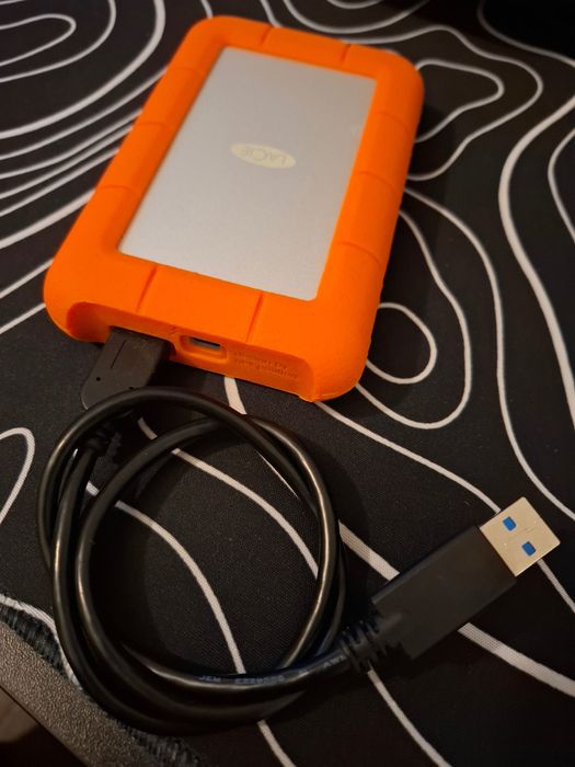 Disco rígido externo portátil LaCie Rugged Mini  1 Tb