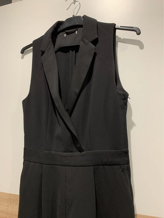 Вечерний комбинезон черный