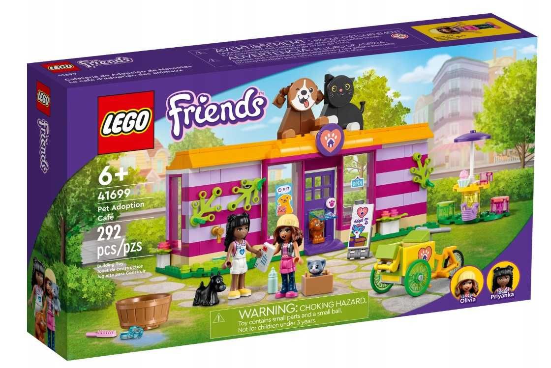 LEGO Friends 41699 Kawiarnia przy schronisku