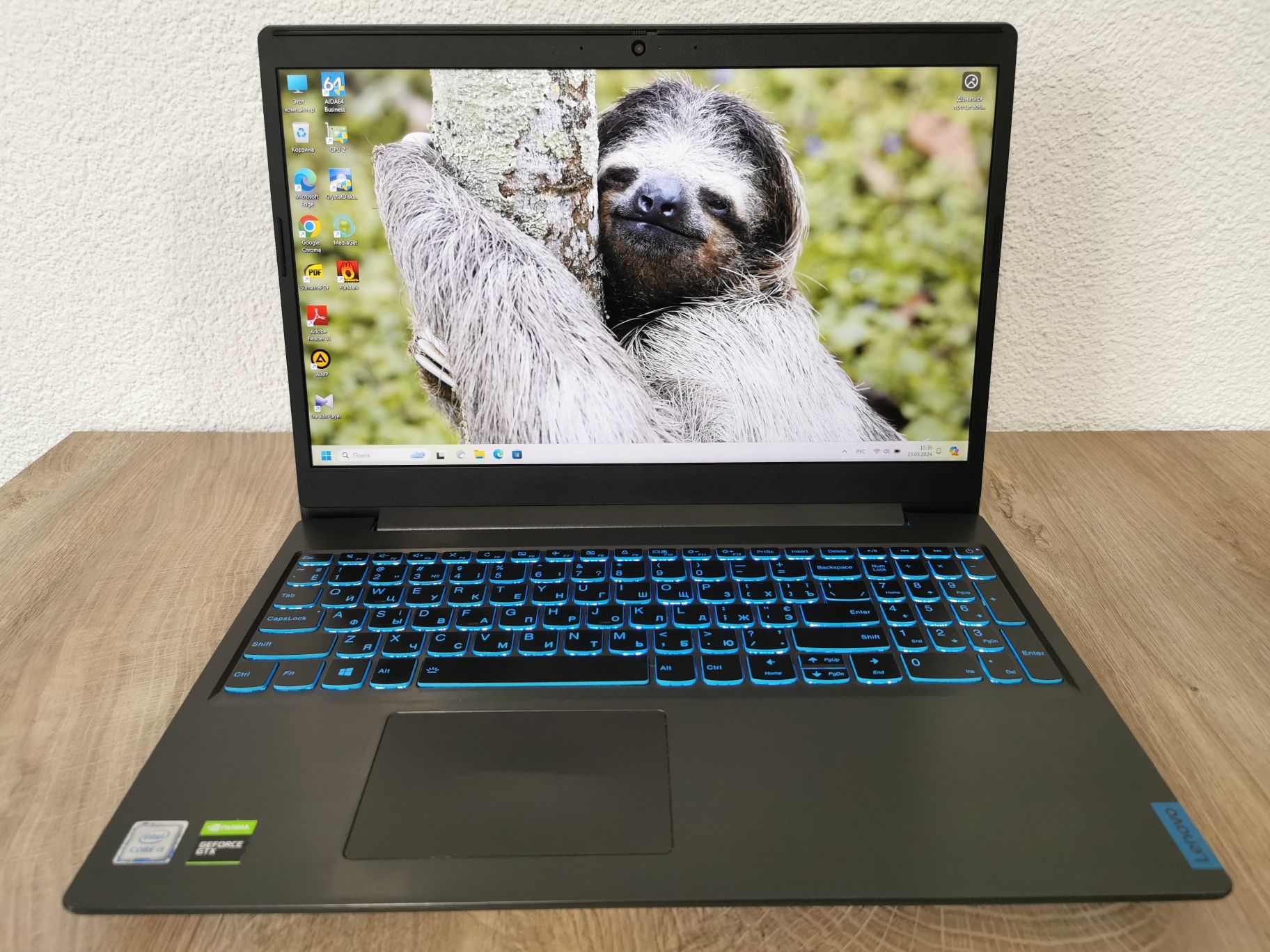 Ігровий ноутбук Lenovo Ideapad L340, Core i5 - 9300h, ram 16 gb, GTX