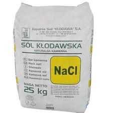Сіль харчова (Соль пищевая ). Мішок 25 кг (помол 1) Польща.