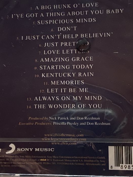 CD Elvis Presley - Novo com etiqueta