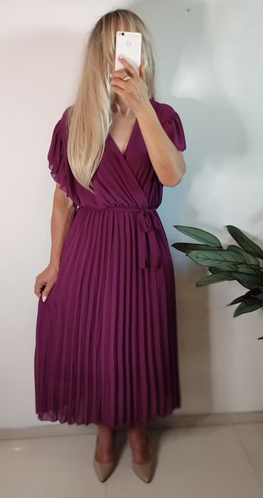 Wyjątkowa Sukienka plus size 2xl 3xl  chrzest wesele