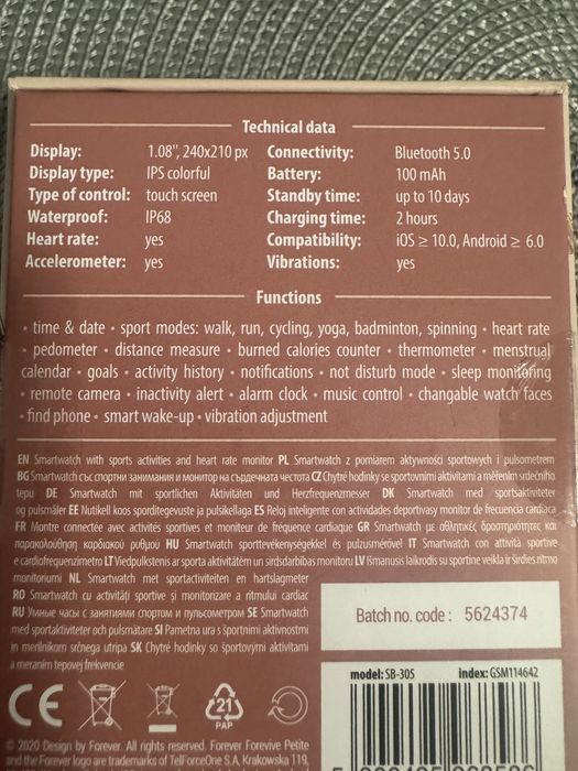 Zegarek Smart stan idealny