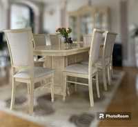 Stół rozkładany w stylu włoskim