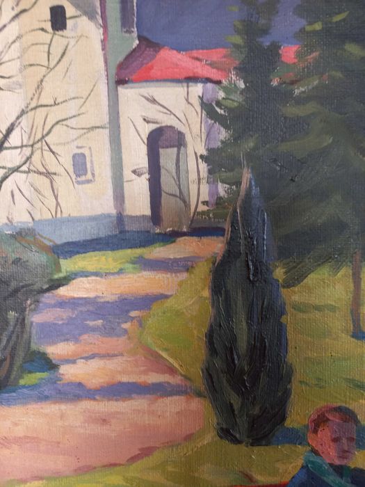 Картина-подарок "Северная башня замка Телеки",  Бердарь Василий