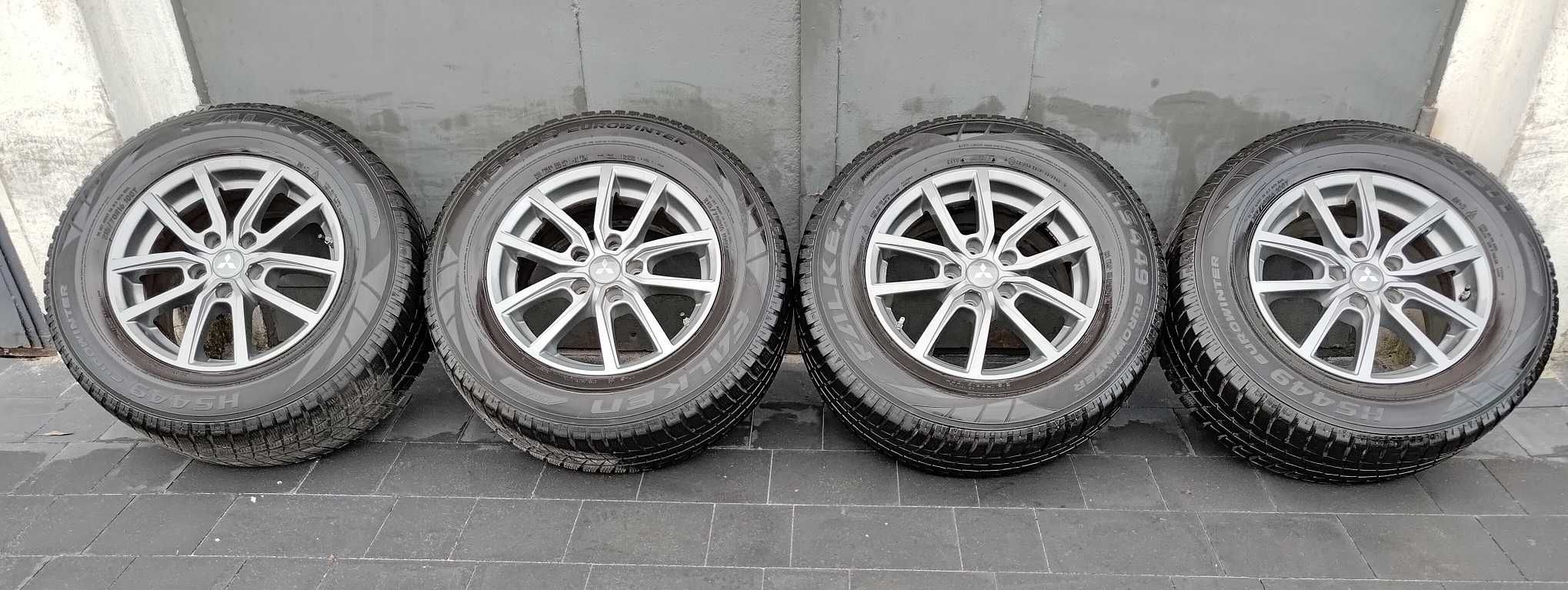 Oryginalne felgi 16 cali MITSUBISHI ASX Eclipse Cross Outlander, opony